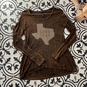 LONE STAR long sleeve shirt! EUC!!!